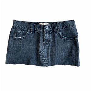 ROXY Denim Skirt Black